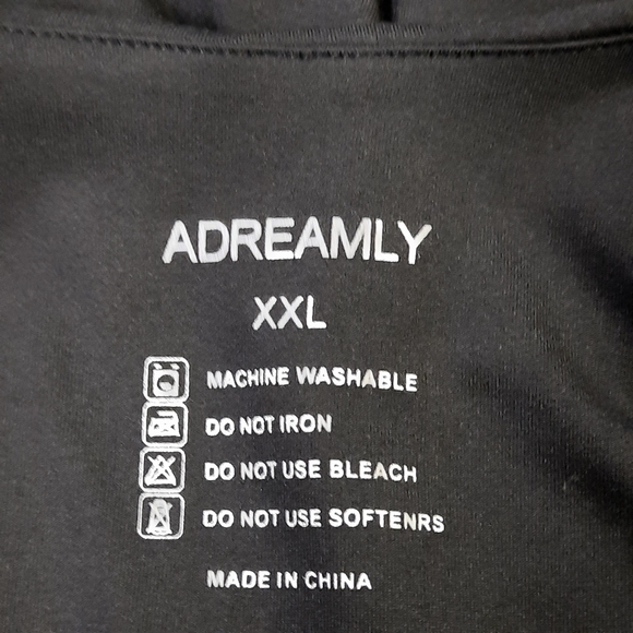 Adreamly Tank Top Bodysuit Women's Plus Size XXL Black Scoop Neck Stretch - Picture 7 of 9